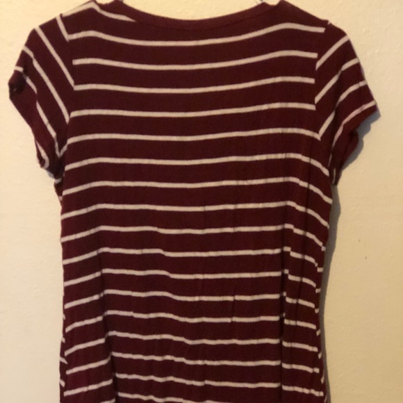 Red and white striped shirt - Picture 1 of 2